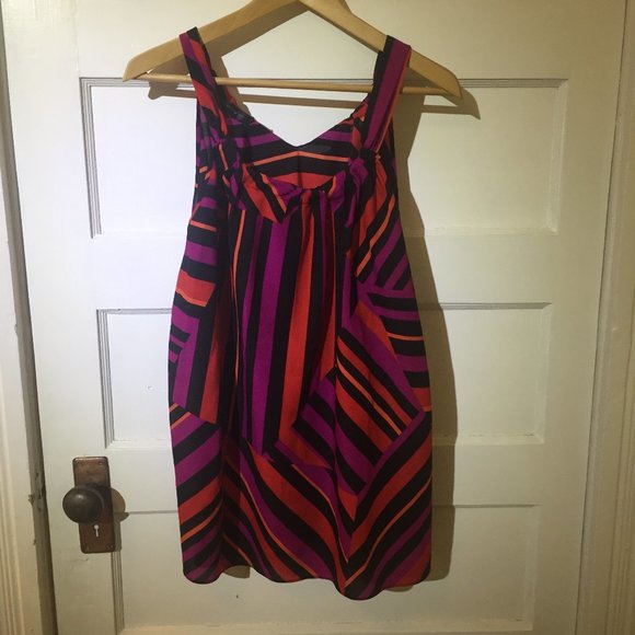 😊 3/$40.  $16 Industry multi coloured sleeveless top - XL - Picture 2 of 5